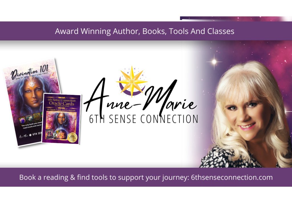Award- Winning Spiritual Author Anne-Marie 6th Sense Connection
