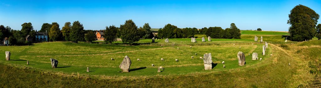 The mystcial Stone Circles at Avebury