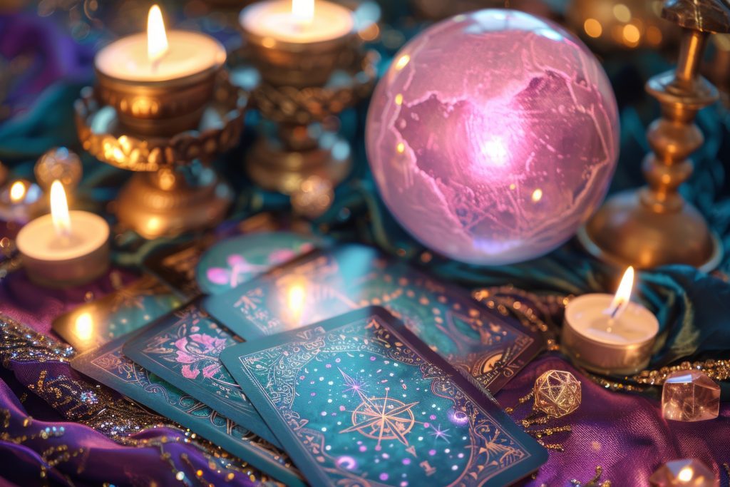 meditate with Oracle Cards