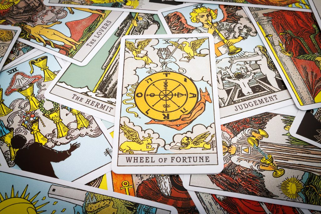 using Tarot cards for divination