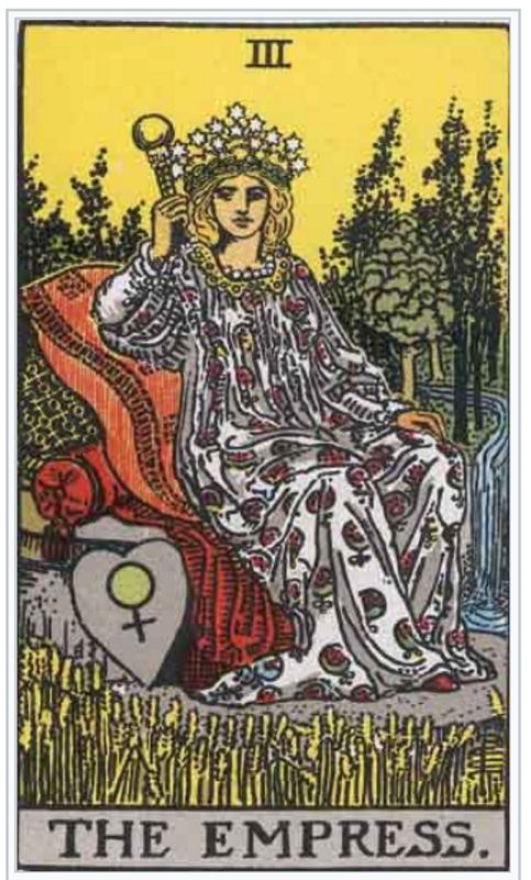 Tarot Card 3 Major Arcana The Empress