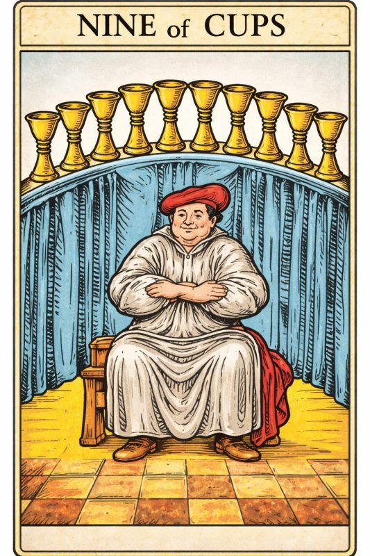 tarot nine of cups