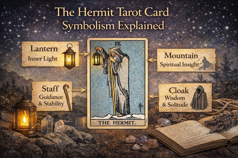 Tarot Card The Hermit Wisdom Explained