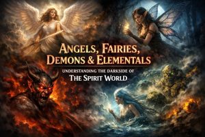 angels, faires, demons and elementals