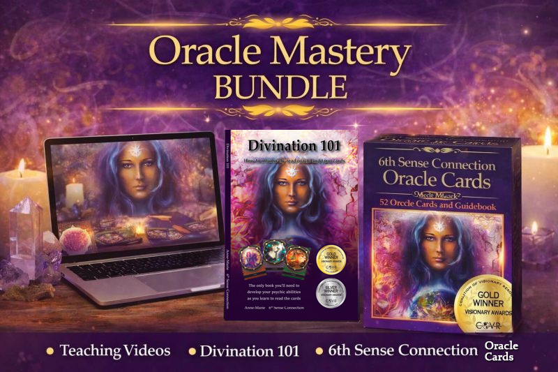 oracle card bundle 6th sense connection