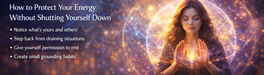 how empaths prtect their energy without shutting down 