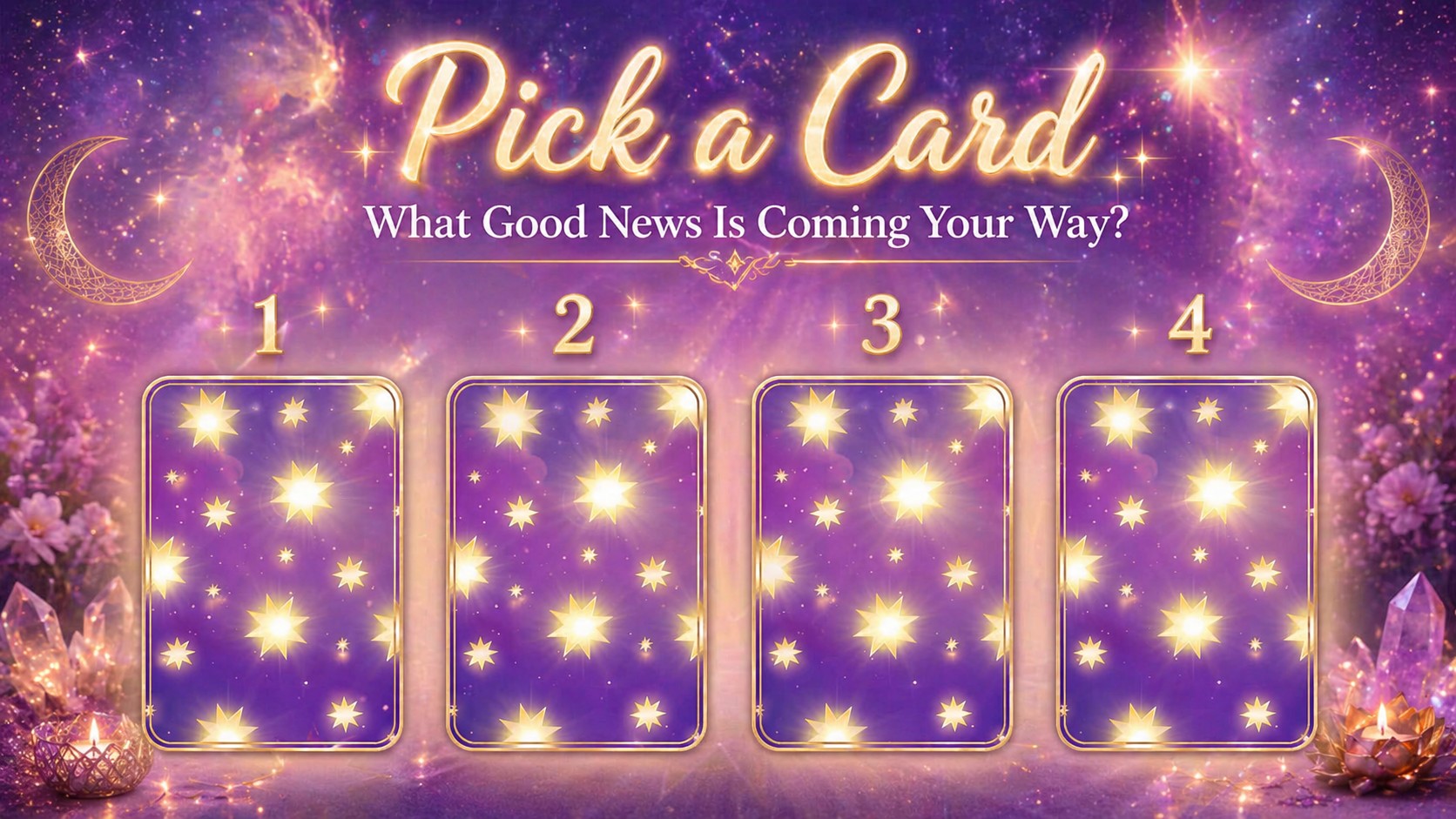 What Good News Is Coming Your Way? Pick a Card Reading