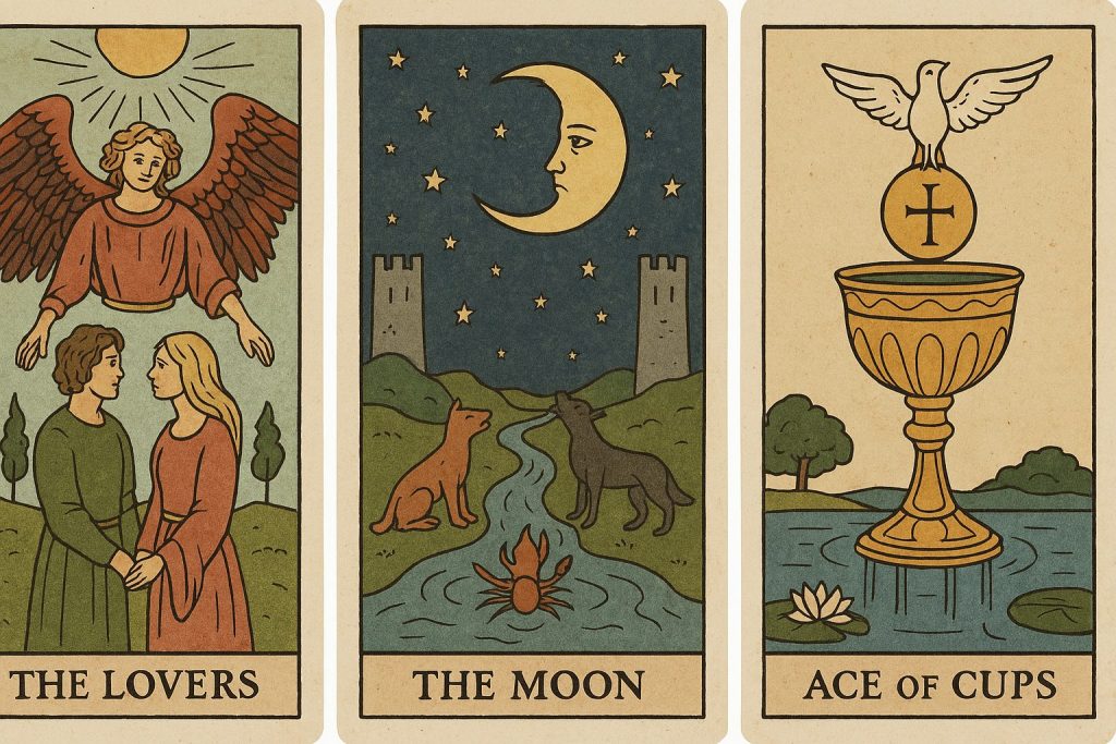 3 tarot card spread for lovers 