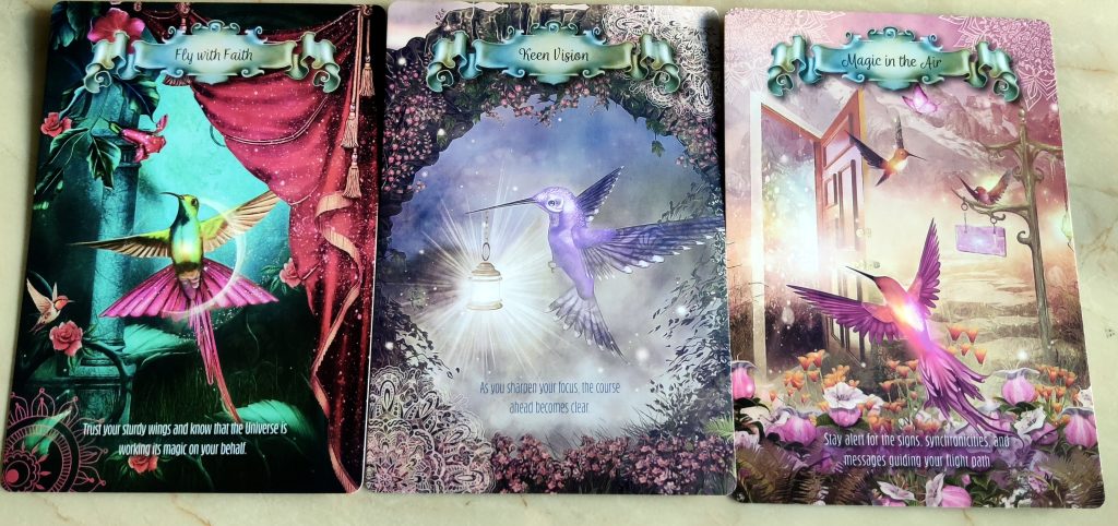 Humming Bird Oracle Cards