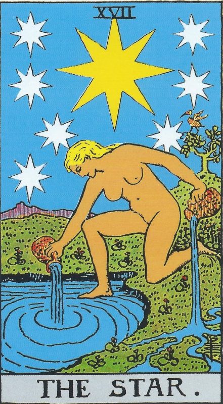 The Star tarot card