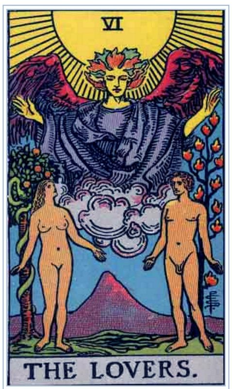 The Lovers Tarot Card 