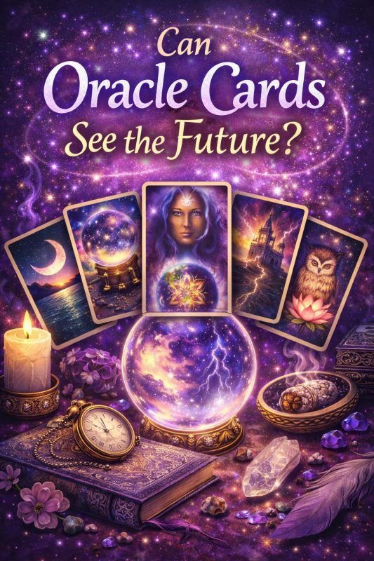 can oracle cards see the future