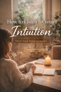 how to listen to your intuition