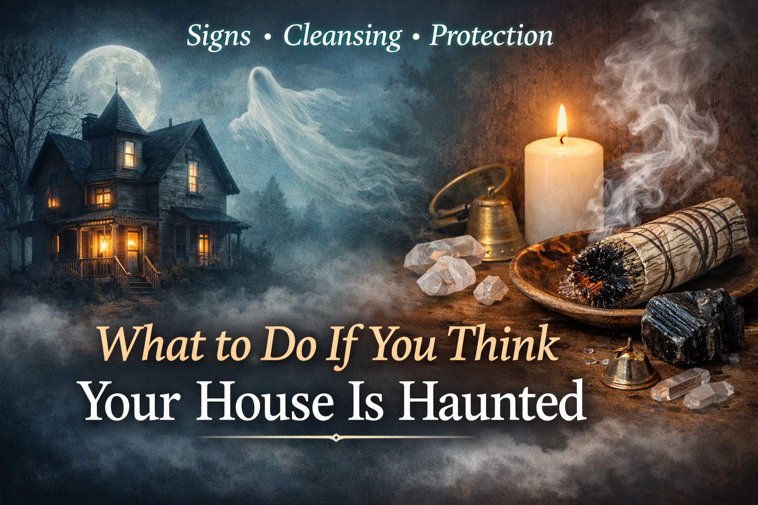 what to do if you think your house is haunted