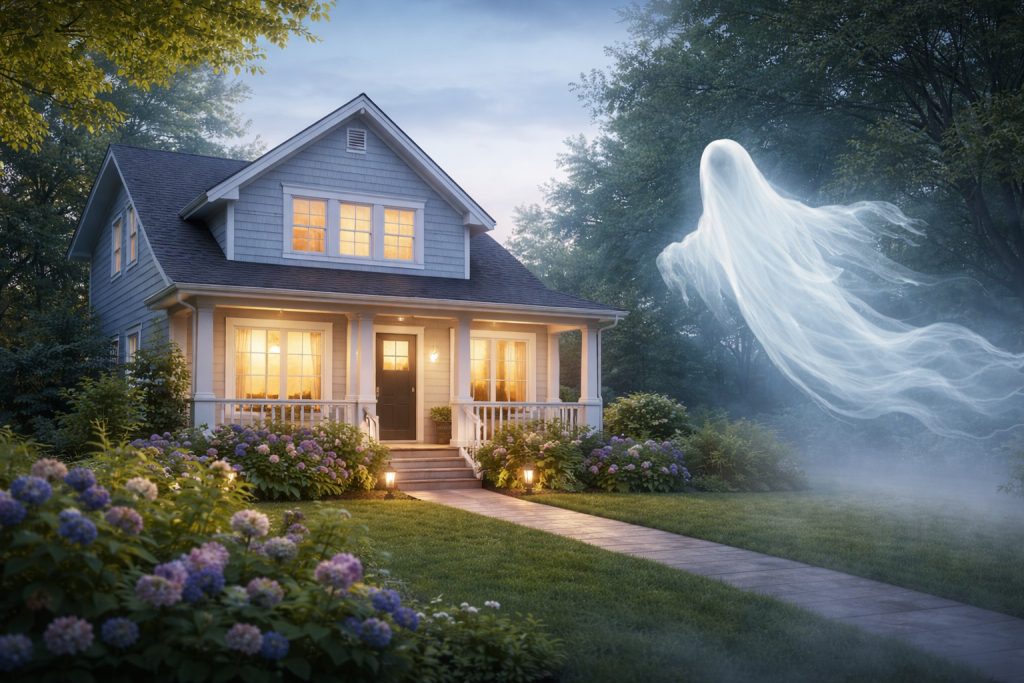 haunted house modern