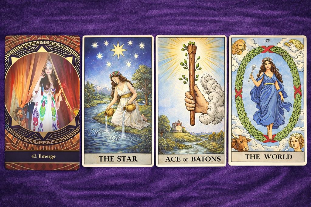 Pick a card am I on the right path 