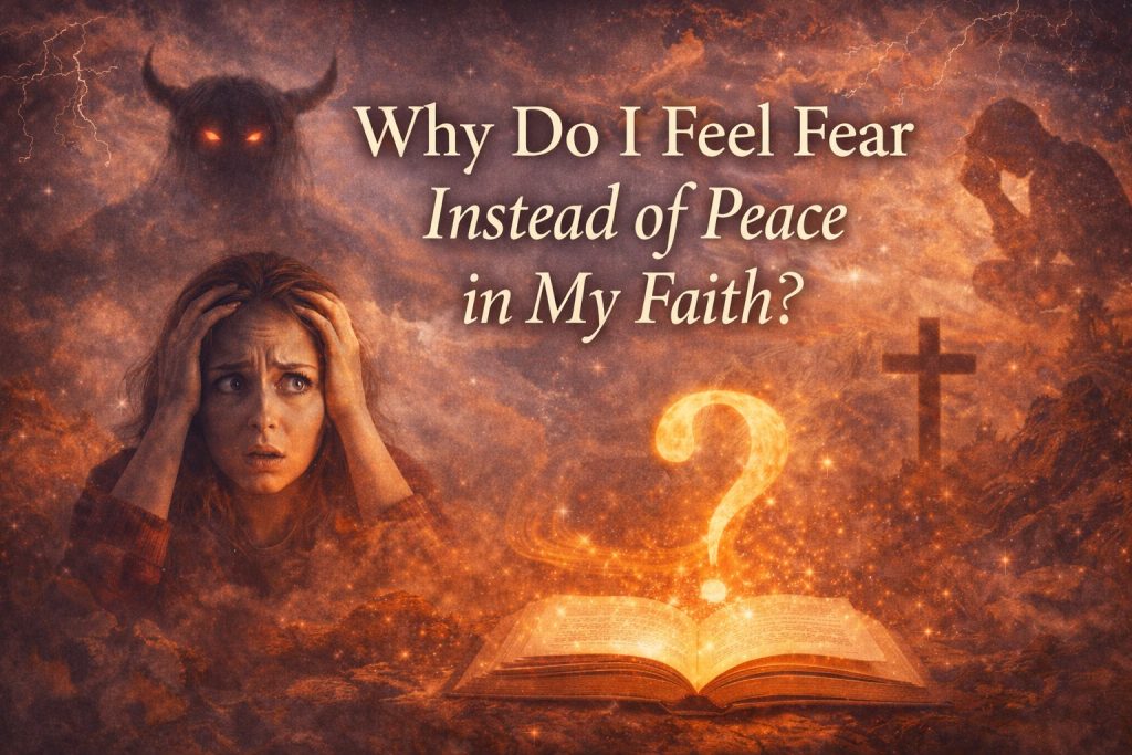 why do I feel fear in my spiritual beliefs