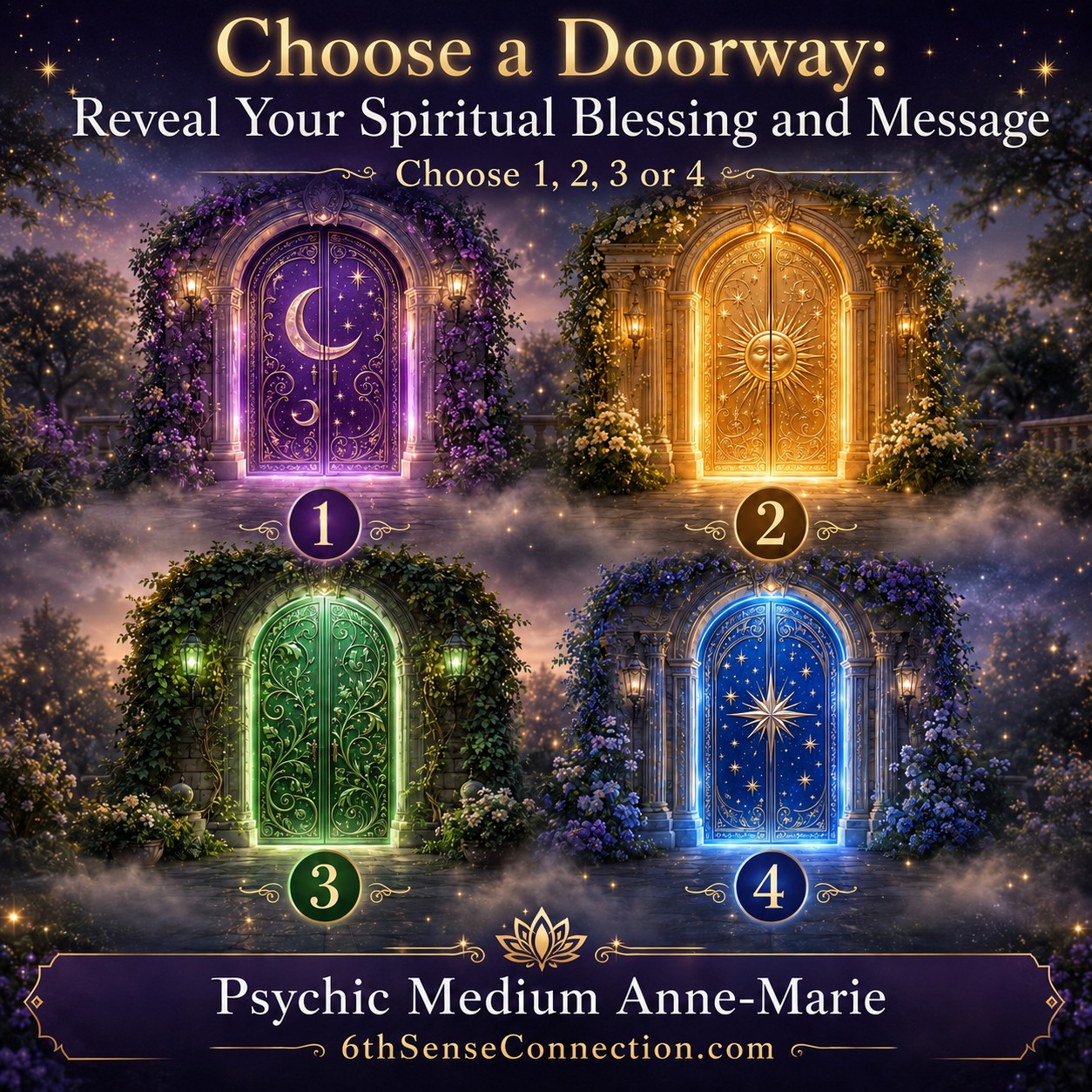 Choose a Doorway: Reveal Your Spiritual Blessing and Message