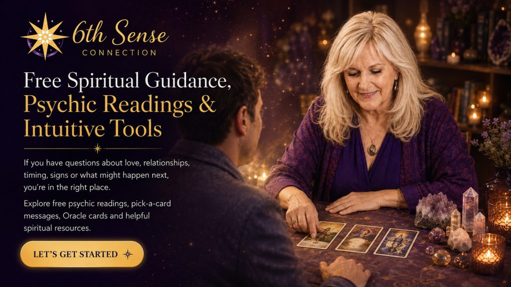 Anne-Marie McCormack offering spiritual guidance and psychic readings with tarot cards