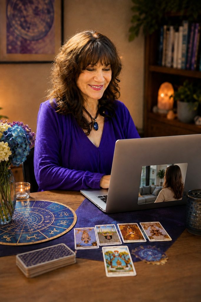 sherre wellins doing a reading 1